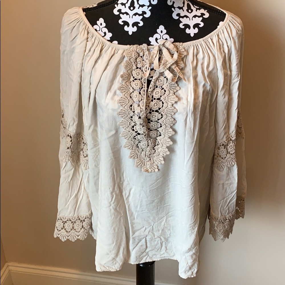 Light weight crochet top